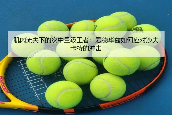 肌肉流失下的次中量级王者：爱德华兹如何应对沙夫卡特的冲击
